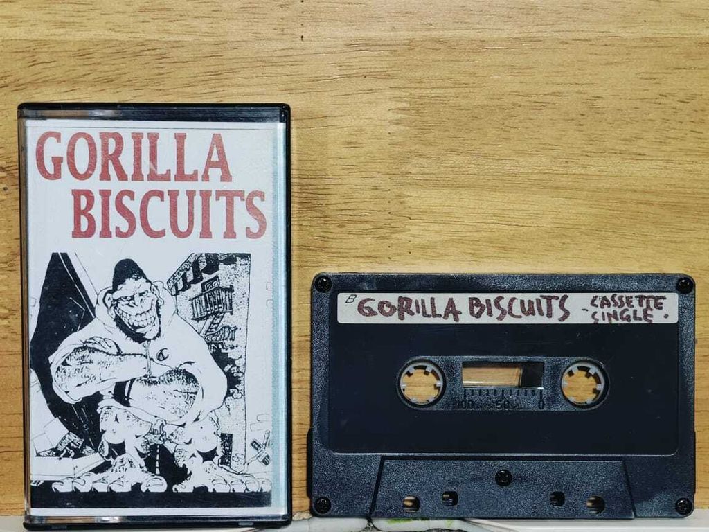 GORILLA BISCUITS  Gorilla Biscuits CASSETTE TAPE Fan-dubbed