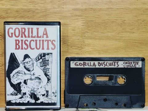 GORILLA BISCUITS  Gorilla Biscuits CASSETTE TAPE Fan-dubbed