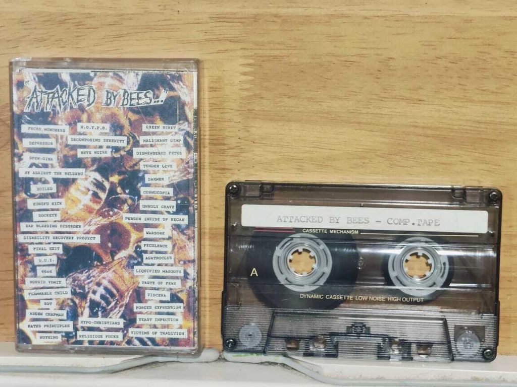 Various ATTACKED BY BEES... CASSETTE TAPE