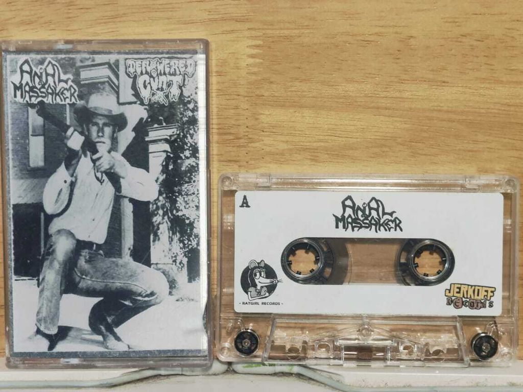 ANAL MASSAKER DEFLOWERED CUNT Anal Massaker Deflowered Cunt CASSETTE TAPE Grindcore, Noise