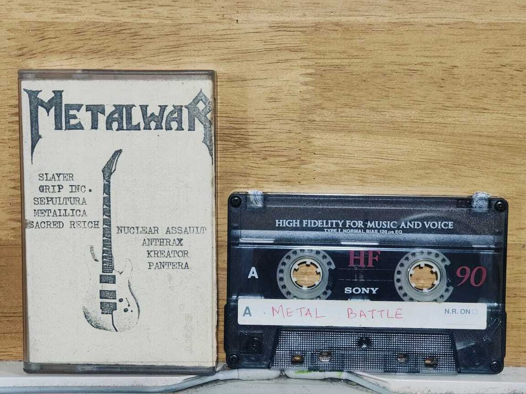 Various METAL WAR Metal Battle CASSETTE TAPE