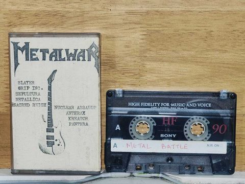 Various METAL WAR Metal Battle CASSETTE TAPE
