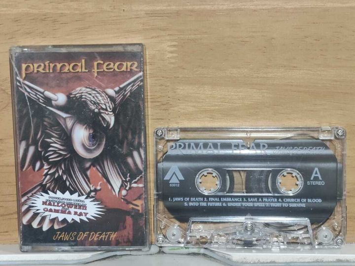 PRIMAL FEAR Jaws Of Death CASSETTE TAPE