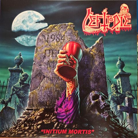 LEFT TO DIE Initium Mortis LP Red [Blood]