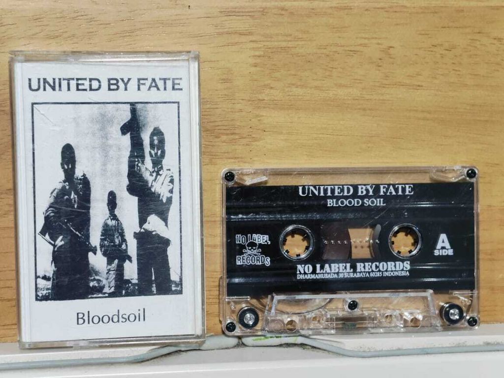 UNITED BY FATE Bloodsoil CASSETTE TAPE hardcore punk