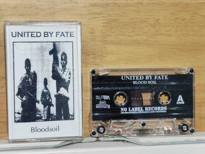 UNITED BY FATE Bloodsoil CASSETTE TAPE hardcore punk