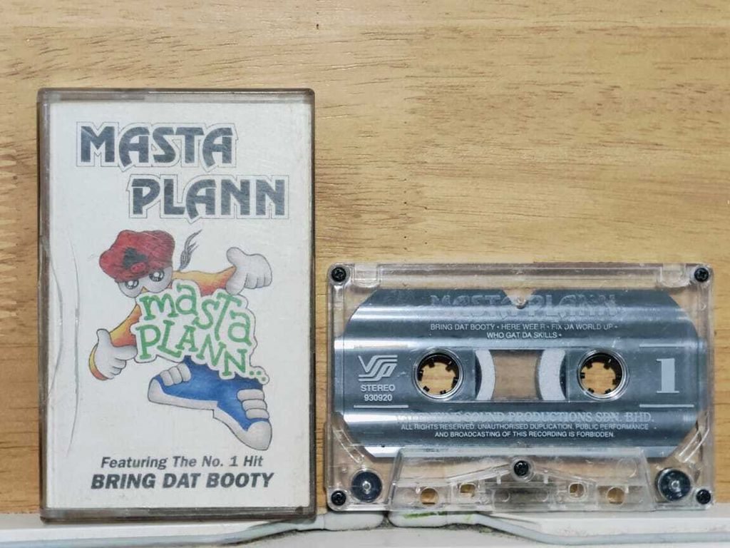 MASTAPLANN Mastaplann CASSETTE TAPE Pop Rap