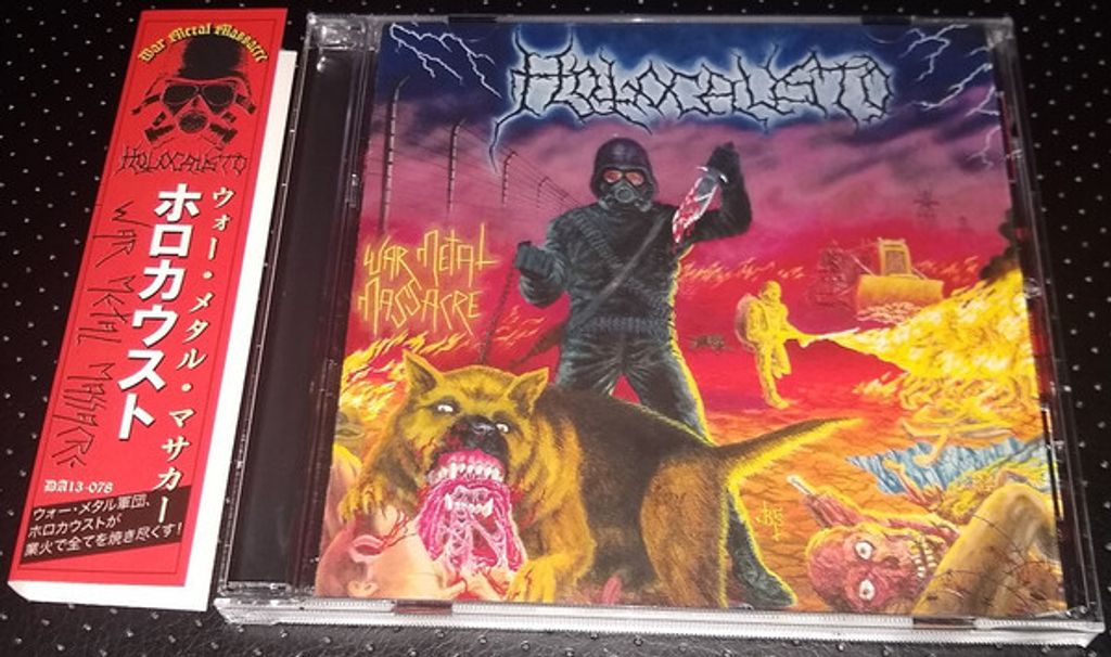 HOLOCAUSTO War Metal Massacre CD (Japan press with OBI)