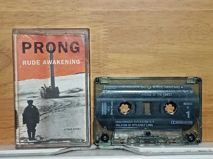 PRONG Rude Awakening CASSETTE TAPE