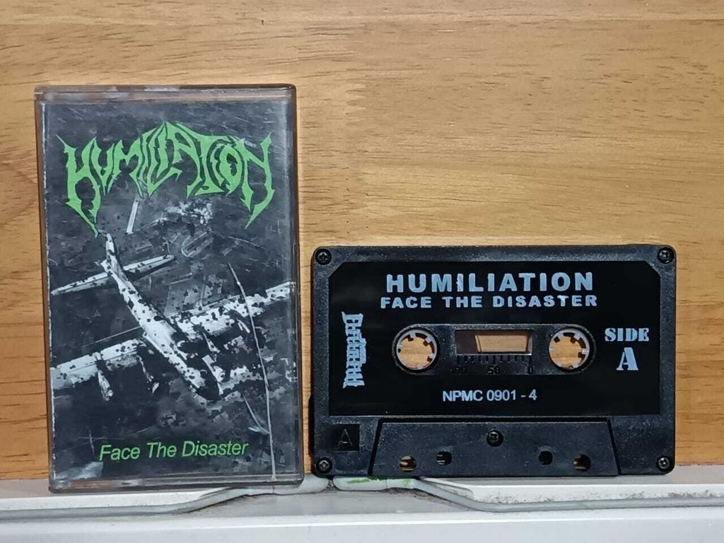 HUMILIATION Face The Disaster CASSETTE TAPE
