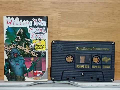 Various WELCOME TO THE METAL ZONE CASSETTE TAPE