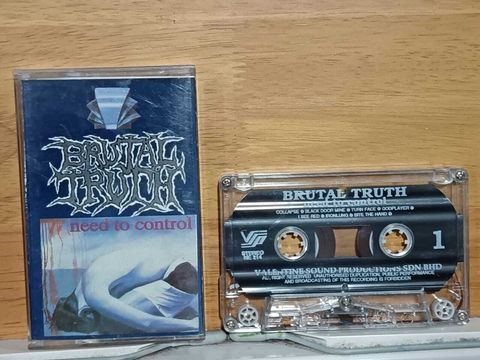 BRUTAL TRUTH Need To Control CASSETTE TAPE