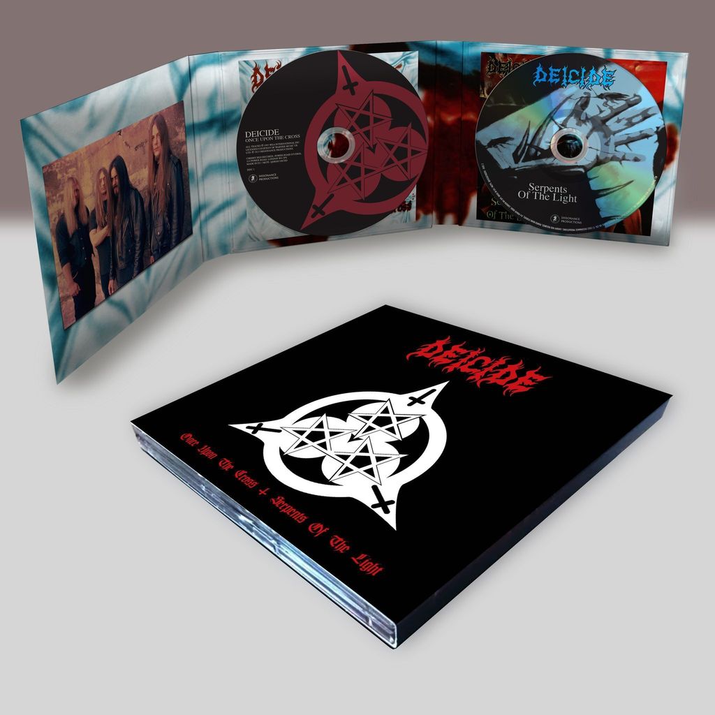 DEICIDE Once Upon the Cross Serpents of the Light 2CD