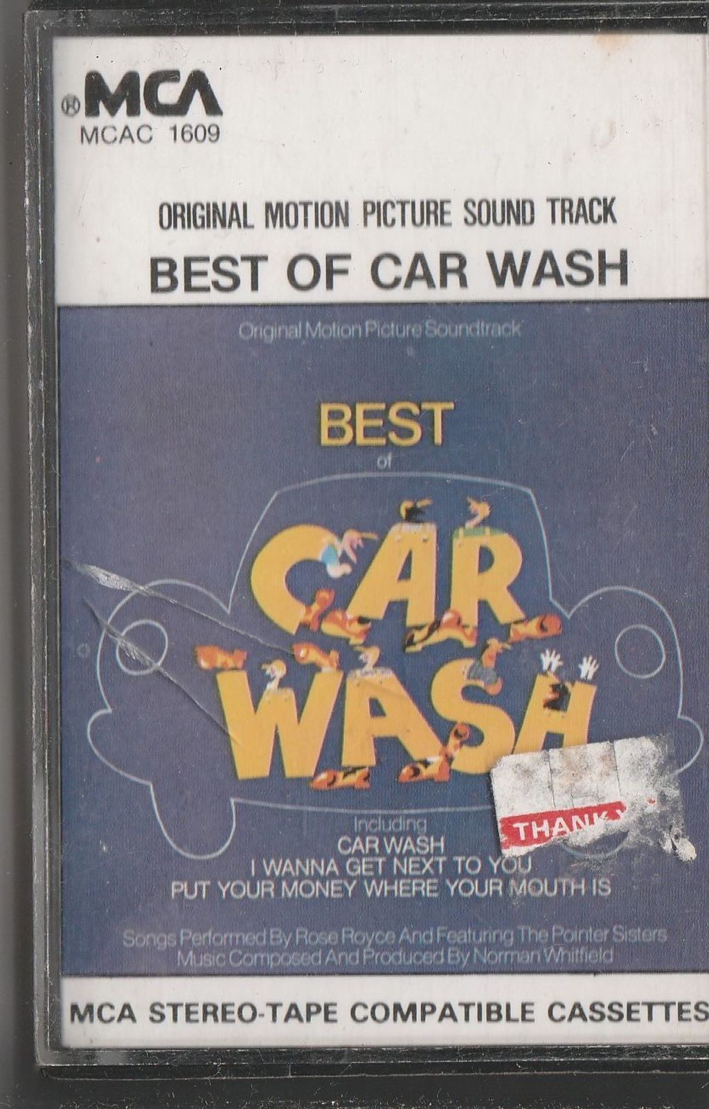 ROSE ROYCE Best Of Car Wash (Original Motion Picture Soundtrack) CASSETTE.jpg