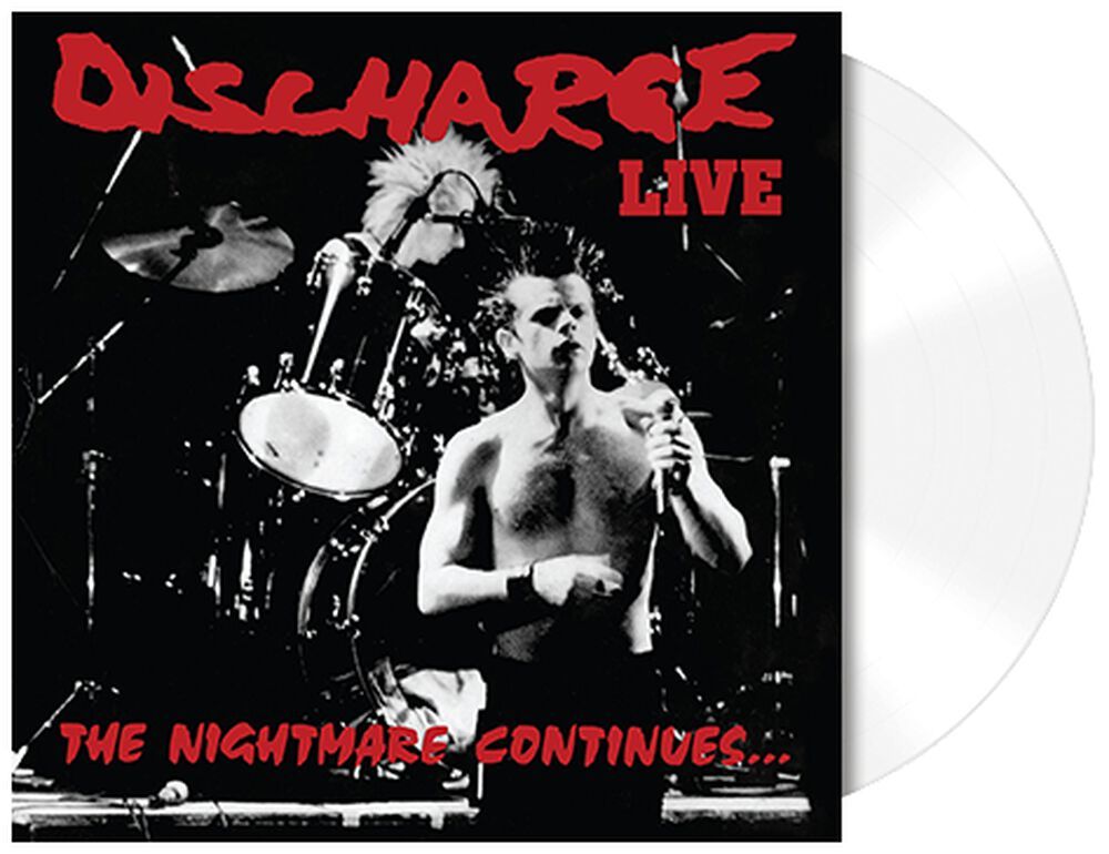 DISCHARGE The Nightmare Continues... Live (Limited Edition, Reissue, Clear) LP.jpg