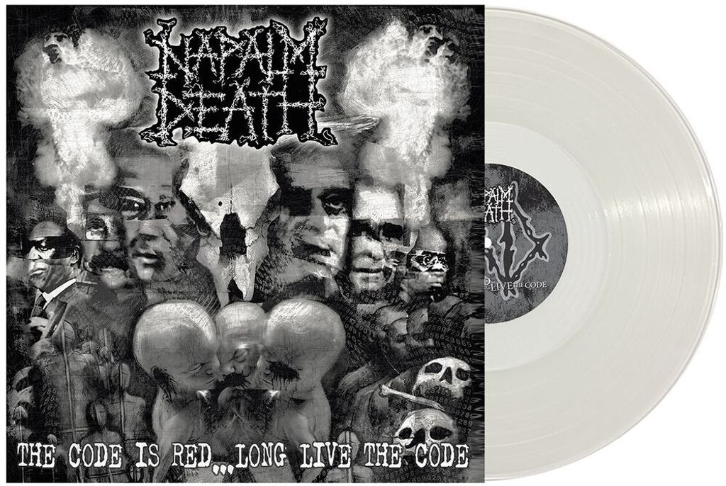 NAPALM DEATH The Code Is Red... Long Live The Code (Limited Edition, Reissue, Clear) LP.jpg