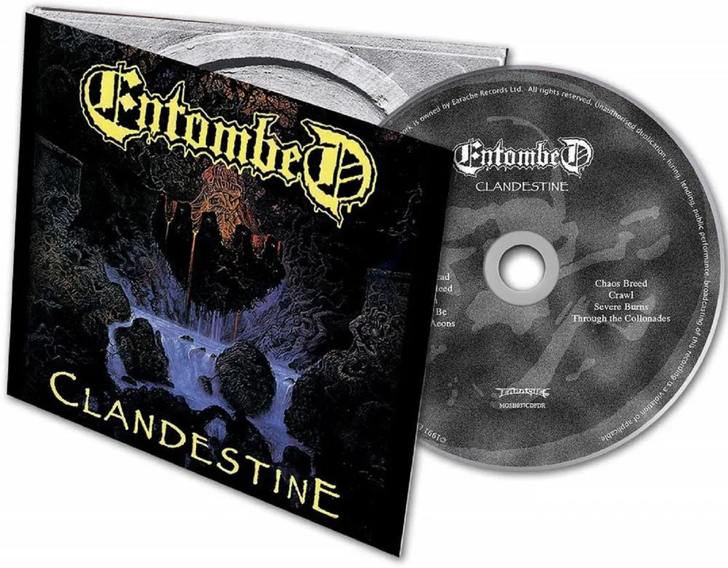 ENTOMBED Clandestine (Reissue, Remastered, FDR Digipak) CD.jpg