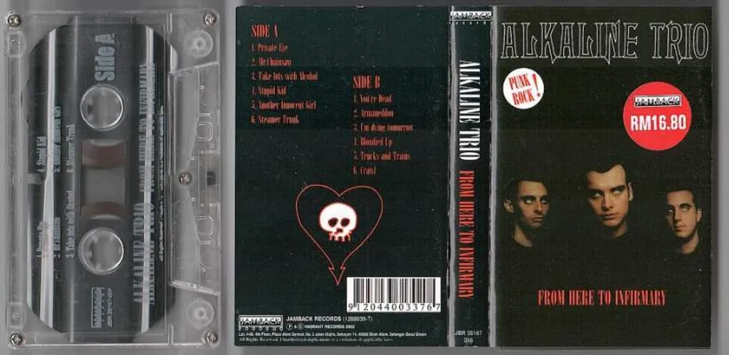 ALKALINE TRIO From Here To Infirmary CASSETTE TAPE.jpg