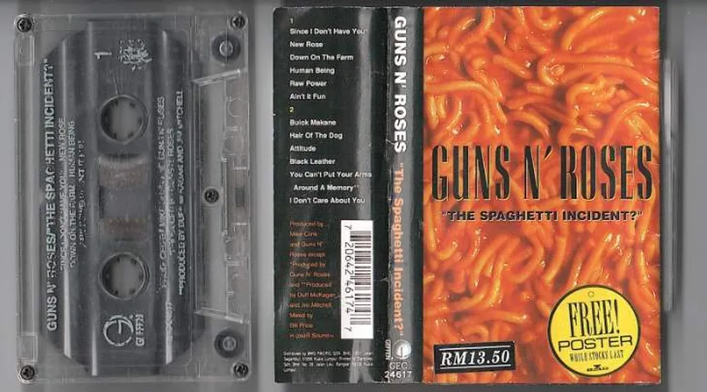 GUNS N ROSES The Spaghetti Incident CASSETTE TAPE.jpg