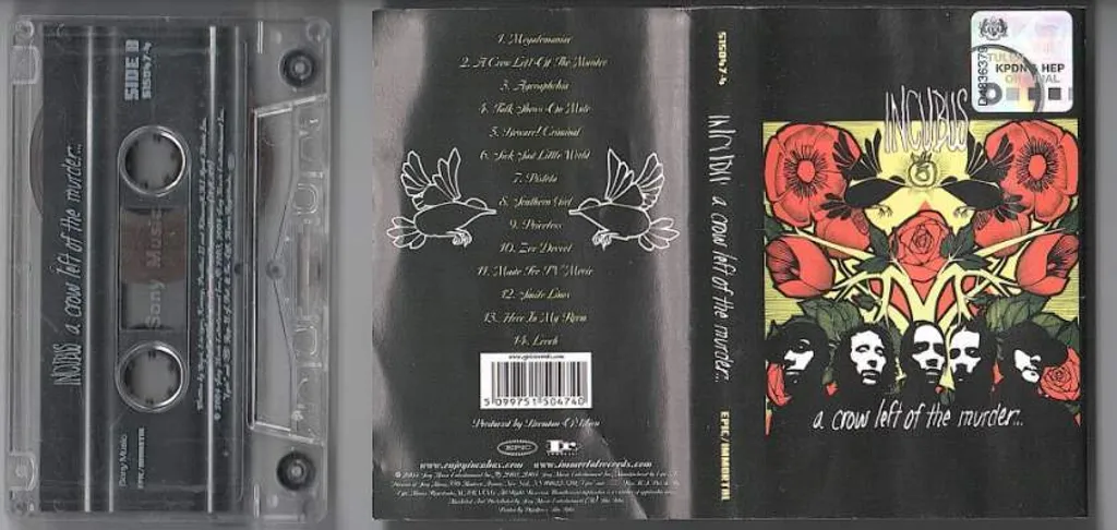 INCUBUS A Crow Left Of The Murder... CASSETTE TAPE.jpg
