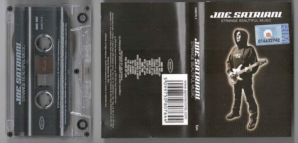 JOE SATRIANI Strange Beautiful Music CASSETTE TAPE.jpg