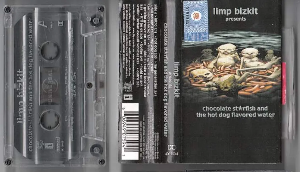 LIMP BIZKIT Chocolate Starfish And The Hot Dog Flavored Water CASSETTE TAPE.jpg