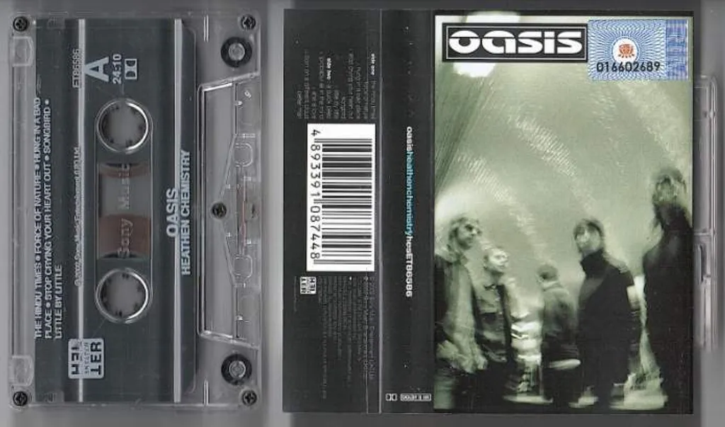 OASIS Heathen Chemistry CASSETTE TAPE.jpg
