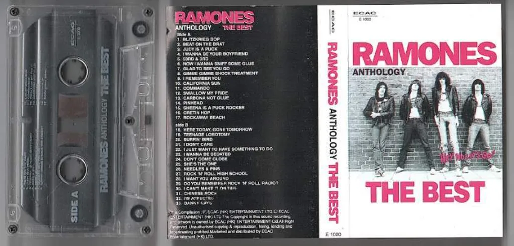 RAMONES Anthology Hey Ho Let's Go! CASSETTE TAPE.jpg