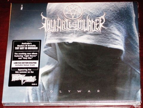 THY ART IS MURDER Holy War (digipak) CD.jpg