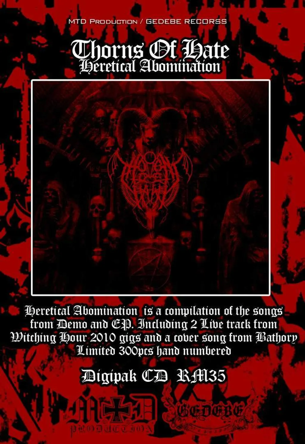THORNS OF HATE Heretical CD.jpg