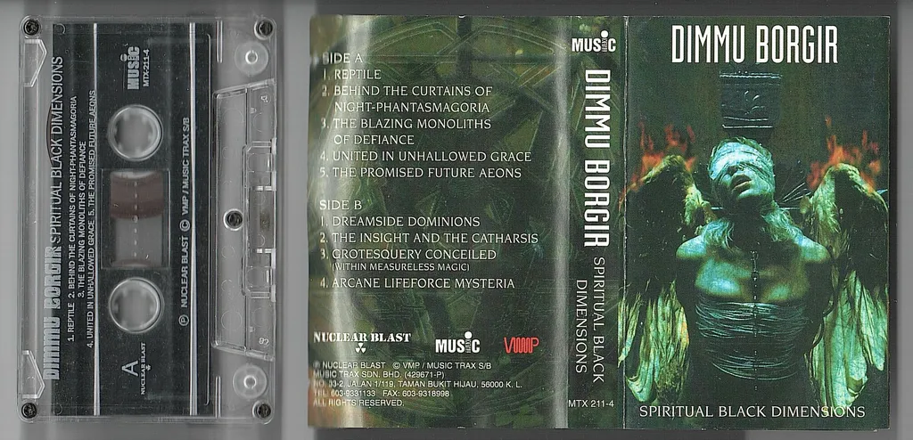 (Used) DIMMU BORGIR Spiritual Black Dimension CASSETTE TAPE.jpg