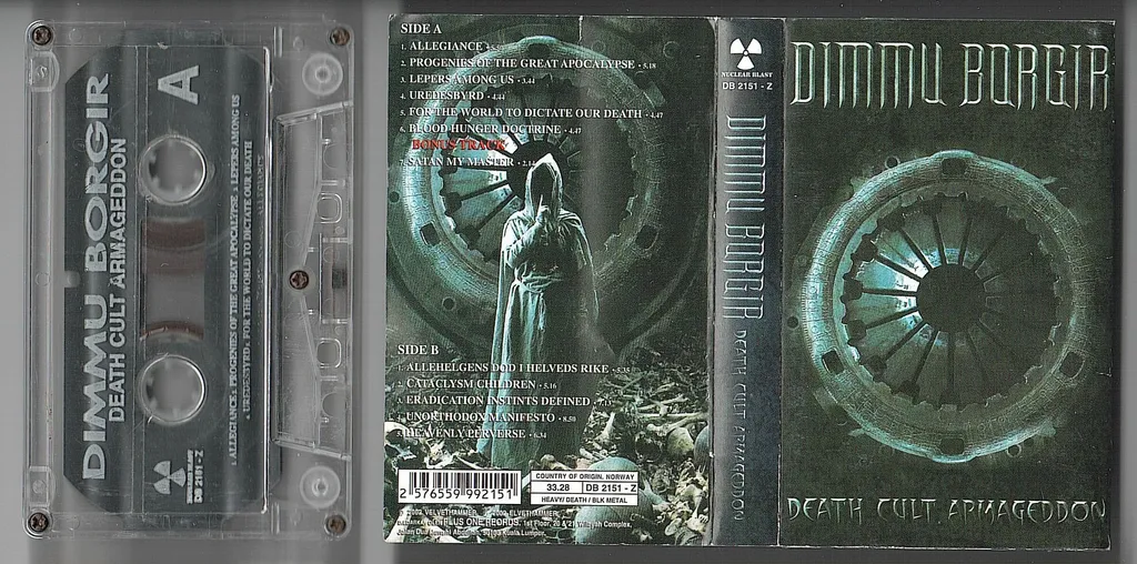 (Used) DIMMU BORGIR Death Cult Armageddon CASSETTE TAPE.jpg