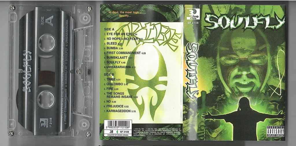 (Used) SOULFLY Soulfly CASSETTE TAPE.jpg
