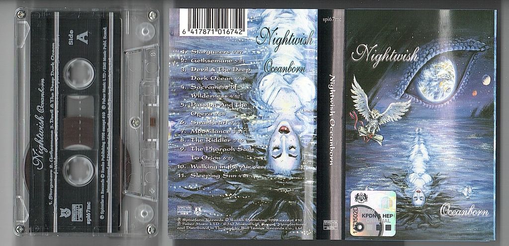 (Used) NIGHTWISH Oceanborn CASSETTE TAPE.jpg