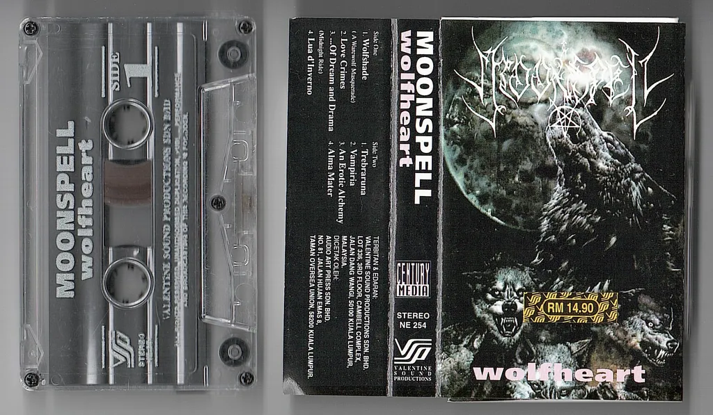 (Used) MOONSPELL Wolfheart CASSETTE TAPE.jpg