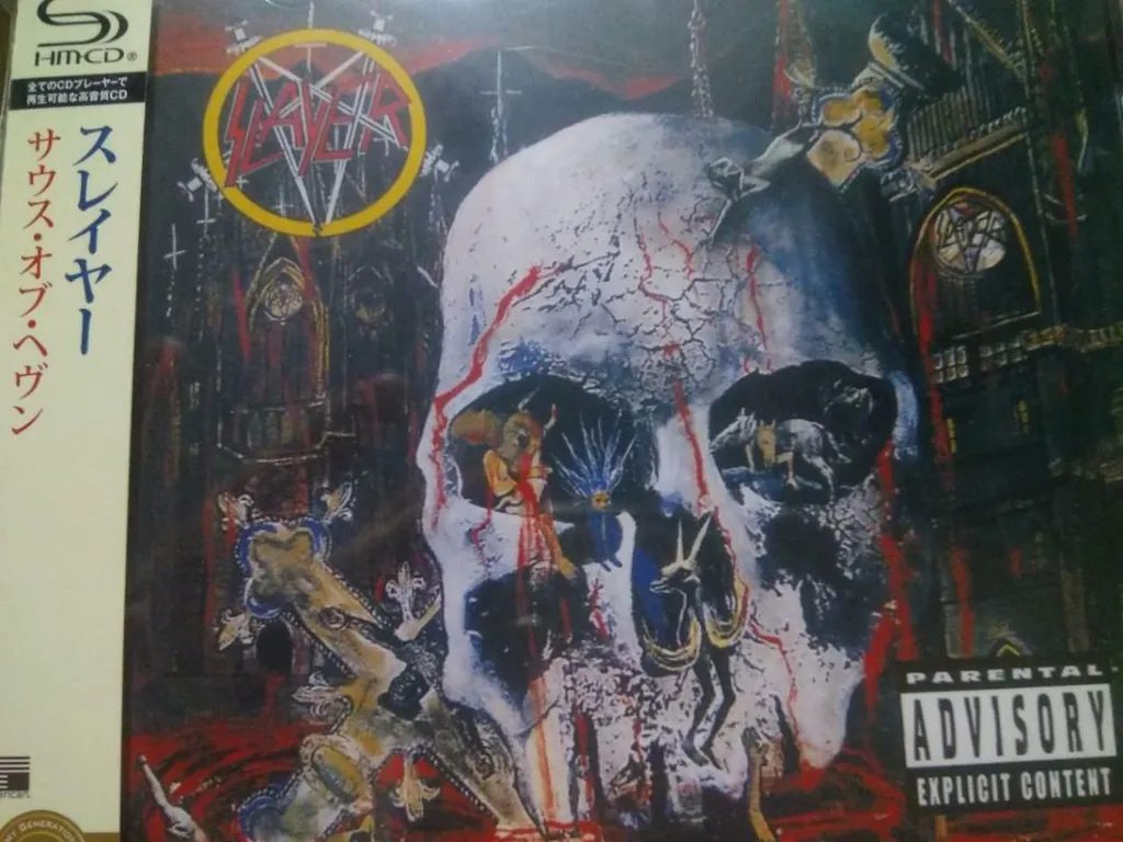 SLAYER South Of Heaven (Reissue, Remastered, SHM-CD, Japan press with OBI) CD.jpg