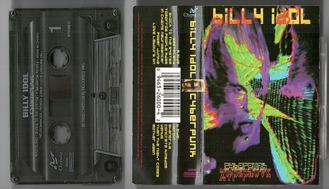 (Used) BILLY IDOL Cyberpunk CASSETTE TAPE.jpg