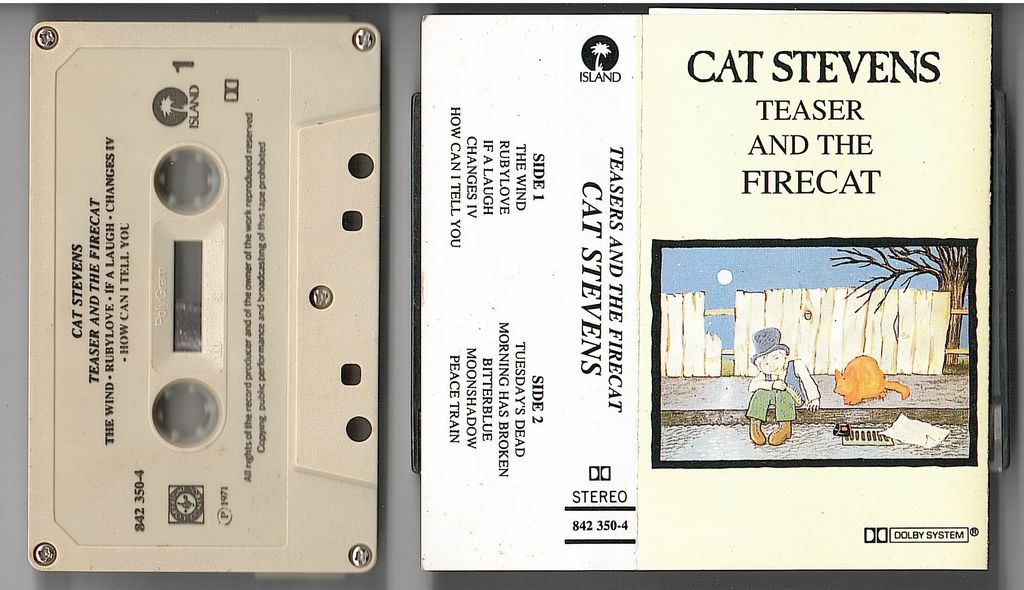 (Used) CAT STEVENS Teaser And The Firecat CASSETTE TAPE.jpg
