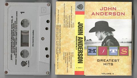 (Used) JOHN ANDERSON Greatest Hits VOL II CASSETTE TAPE.jpg