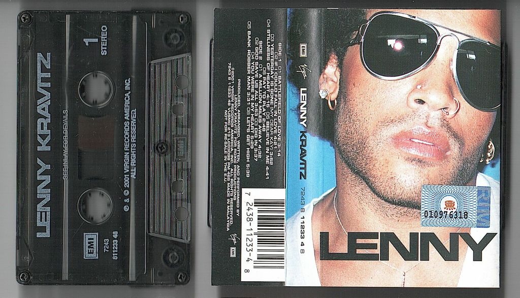 (Used) LENNY KRAVITZ Lenny CASSETTE TAPE.jpg