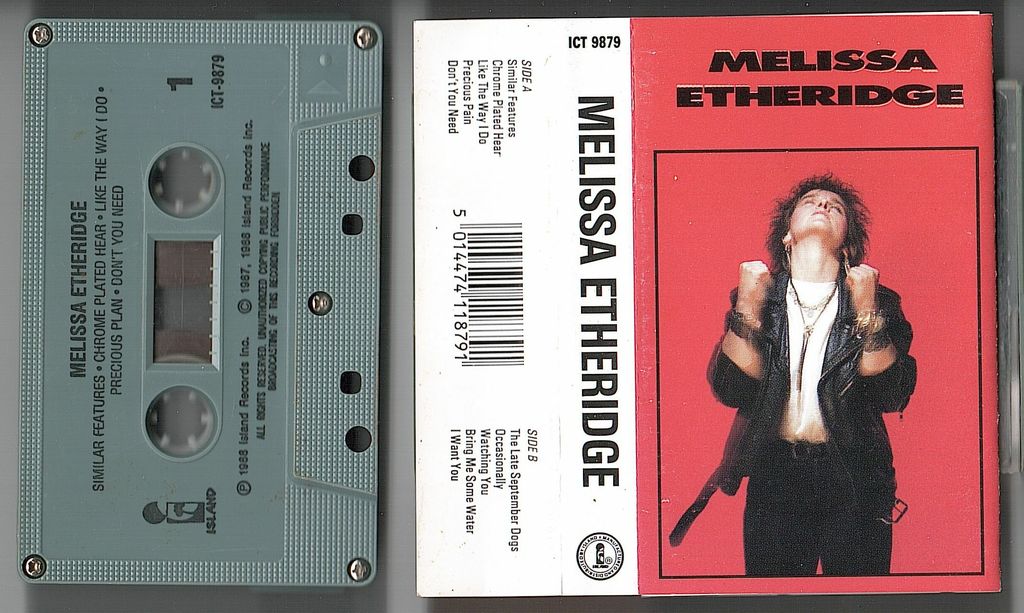 (Used) MELISSA ETHERIDGE Melissa Etheridge CASSETTE TAPE.jpg