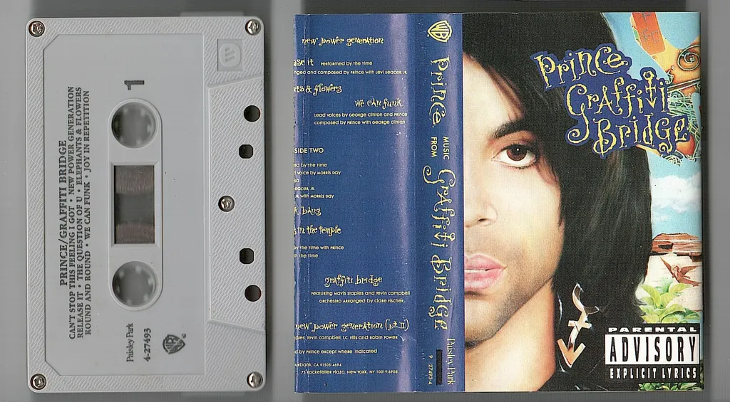 (Used) PRINCE music from Grafitti Bridge CASSETTE TAPE.jpg