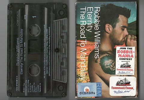 (Used) ROBBIE WILLIAMS Eternity - The Road To Mandalay CASSETTE TAPE.jpg