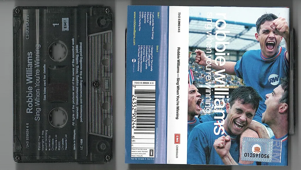 (Used) ROBBIE WILLIAMS Sing When You're Winning CASSETTE TAPE.jpg