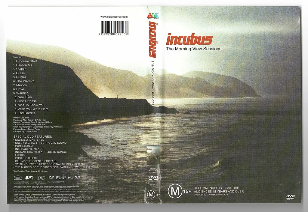 (Used) INCUBUS The Morning View Sessions DVD.jpg