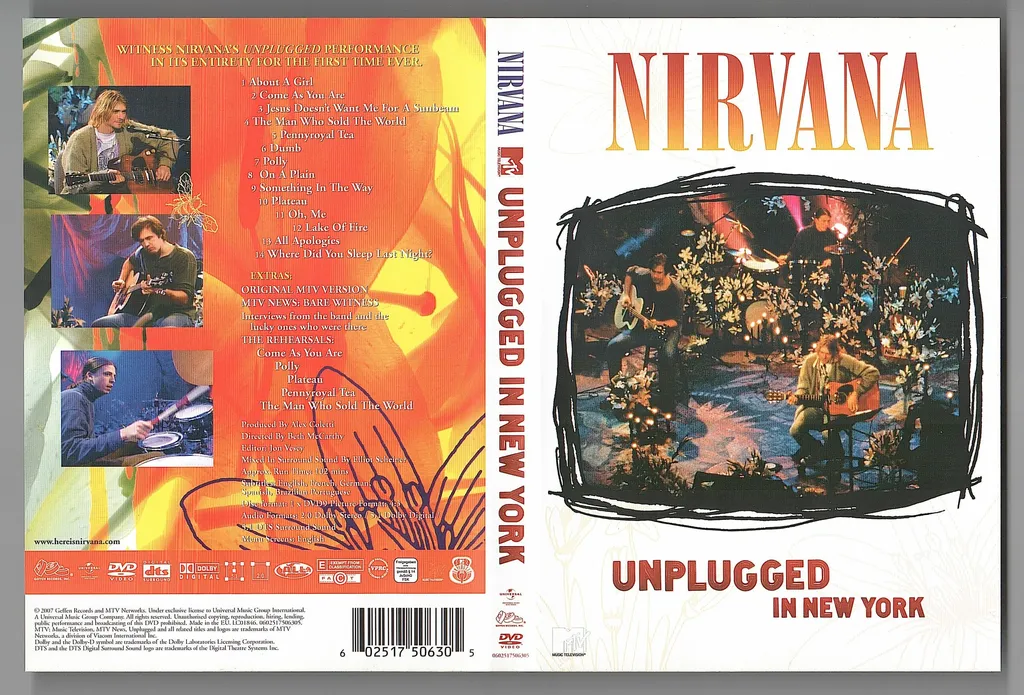 (Used) NIRVANA Unplugged In New York DVD.jpg