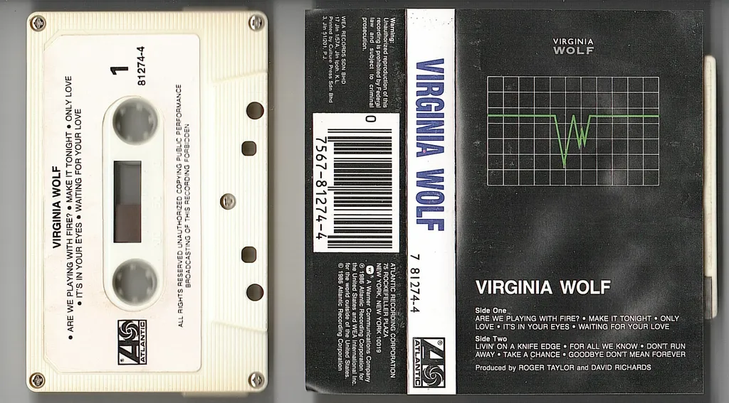 (Used) VIRGINIA WOLF Virginia Wolf CASSETTE TAPE.jpg