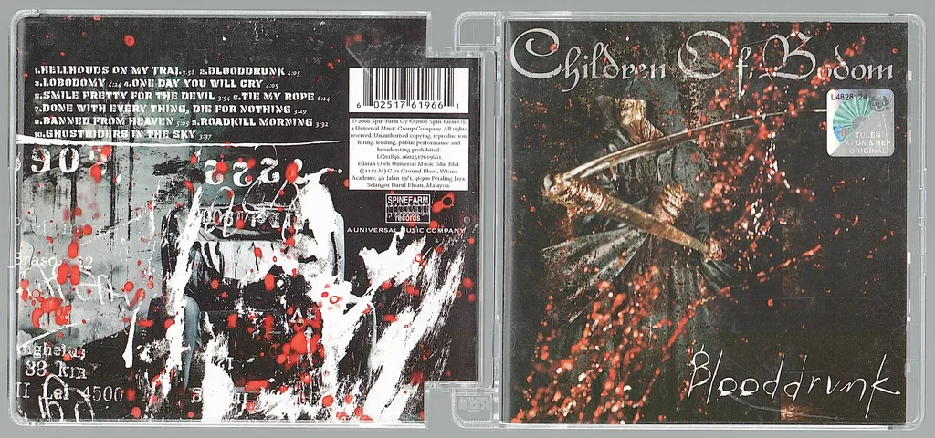 (Used) CHILDREN OF BODOM Blooddrunk CD.jpg