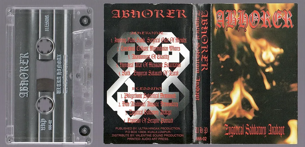 (Used) ABHORER Zygotical Sabbatory Anabapt CASSETTE TAPE.jpg