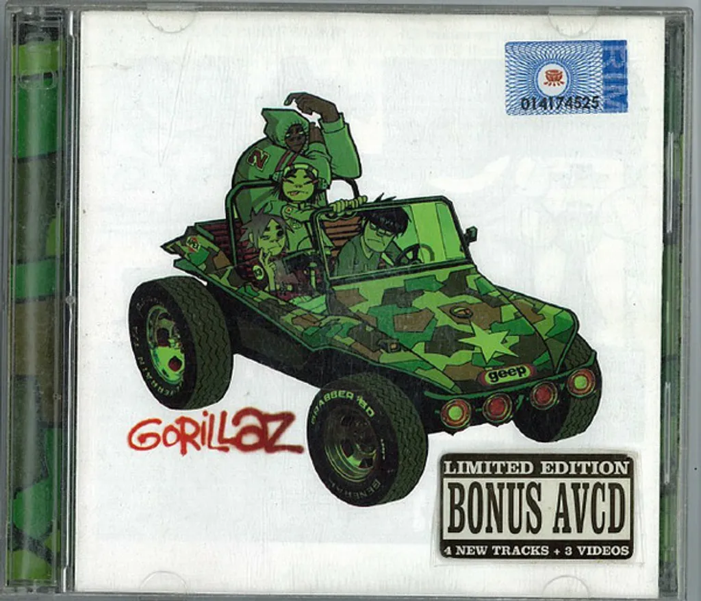 (Used) GORILLAZ Gorillaz CD + AVCD.jpg